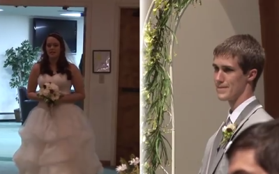 This Bride’s Entrance Had Everyone In Tears