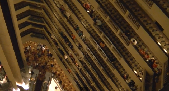 Over 1,000 Singers Filled This Hotel Lobby To Sing – The Result Gave Me Goosebumps!
