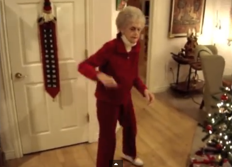 90 Year Old Blind Grandma Has Moves You Won’t Believe