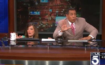 Watch LA News Anchors Freak Out During This Morning’s Earthquake