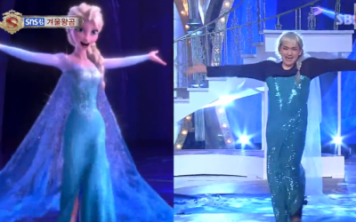 Korean TV Contestant Recreates “Let It Go” Shot-by-Shot – and It’s Hilarious