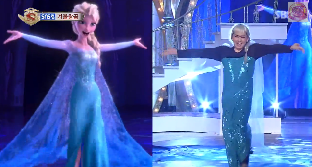 Korean TV Contestant Recreates “Let It Go” Shot-by-Shot – and It’s Hilarious