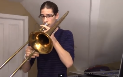Incredible Cover of “Happy” Created Entirely By Trombone
