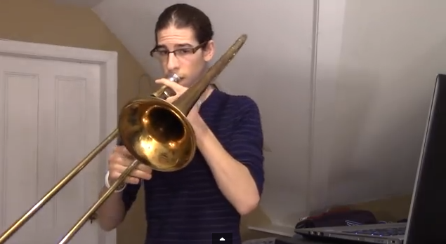 Incredible Cover of “Happy” Created Entirely By Trombone