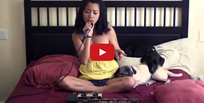 Awesome One Woman Michael Jackson Cover Impresses Everyone But This Pug