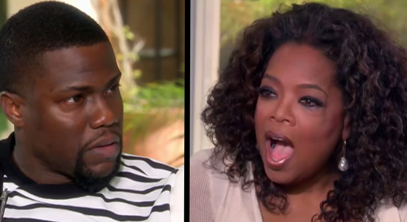 Kevin Hart Renders Oprah Speechless: How A Bible Saved Him From Homelessness
