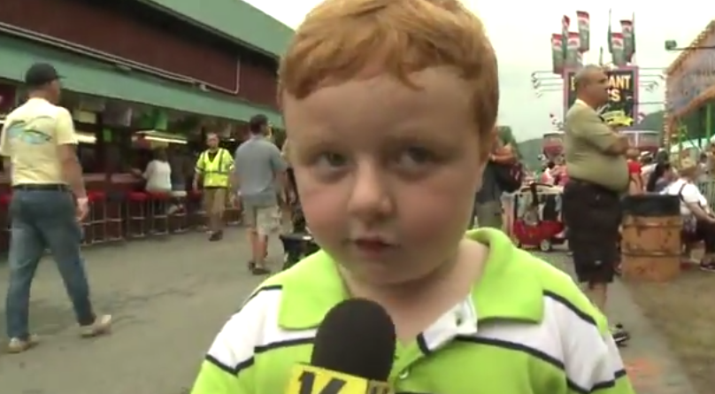 Adorable Little Kid “Apparently” Steals the Show On Live TV – Hilarious!