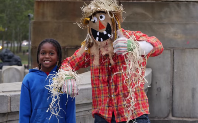 Trusting People Snap Pics with a Dancing Scarecrow – Then The Mask Comes Off…