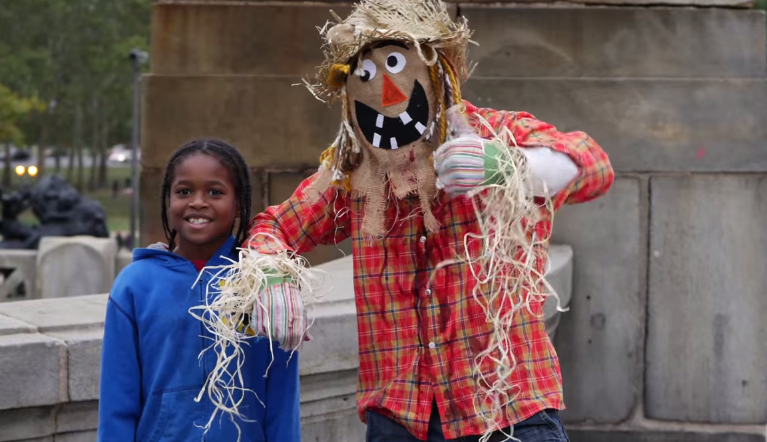 Trusting People Snap Pics with a Dancing Scarecrow – Then The Mask Comes Off…