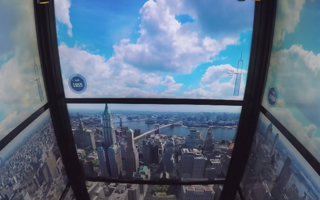 New World Trade Center Elevator Wows With Exhilarating Skyline Time Lapse